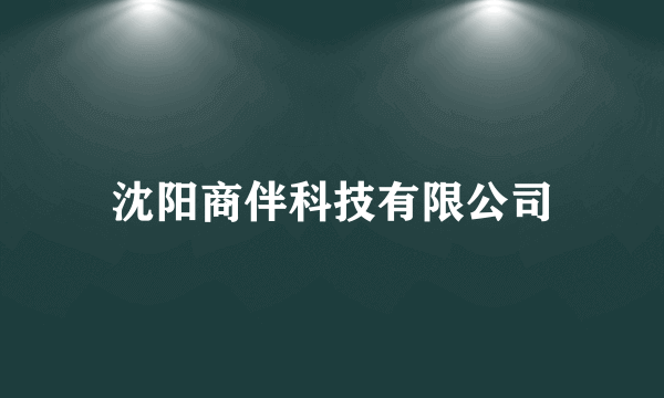 沈阳商伴科技有限公司