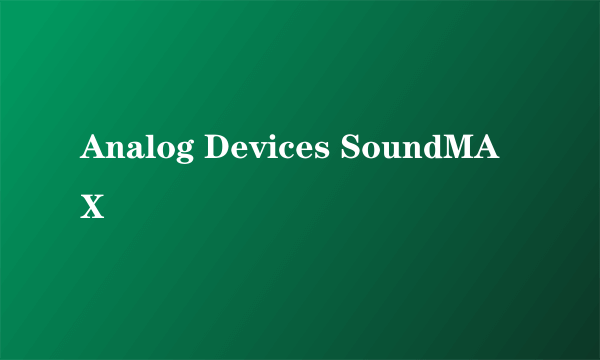 Analog Devices SoundMAX