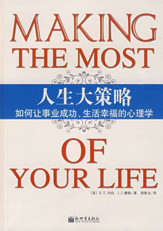 人生大策略：让事业成功、生活幸福的心理学
