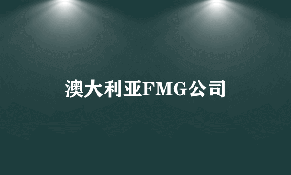 澳大利亚FMG公司