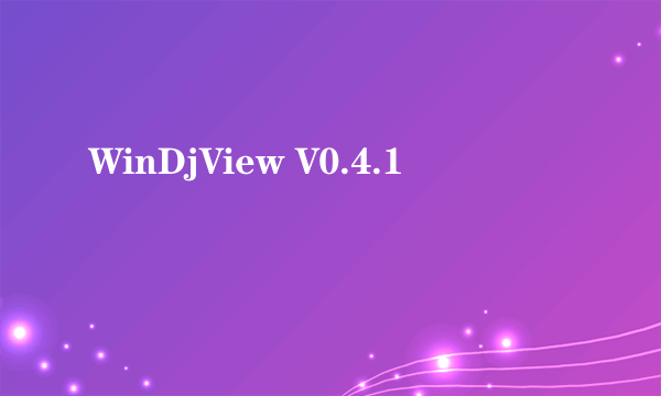 WinDjView V0.4.1