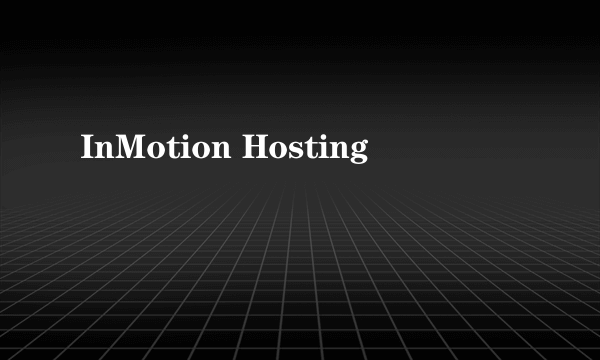 InMotion Hosting