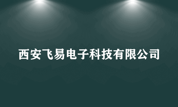 西安飞易电子科技有限公司