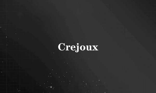 Crejoux