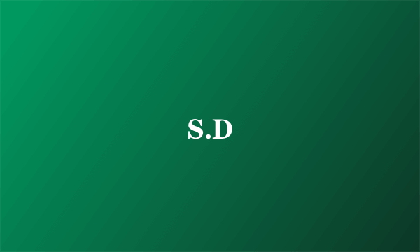 S.D