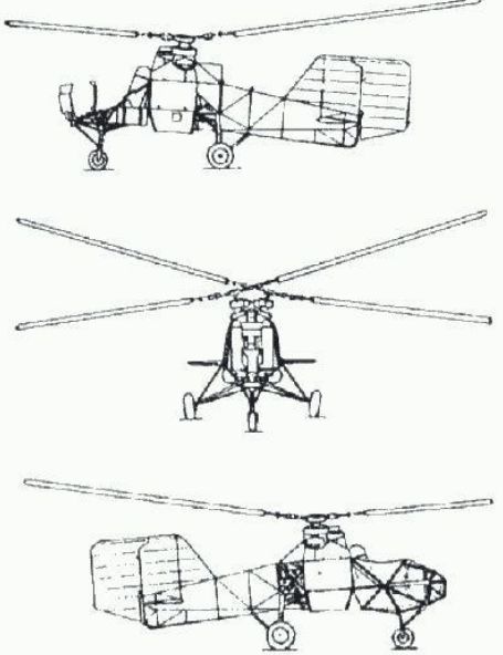 Fl-282“蜂鸟”直升机