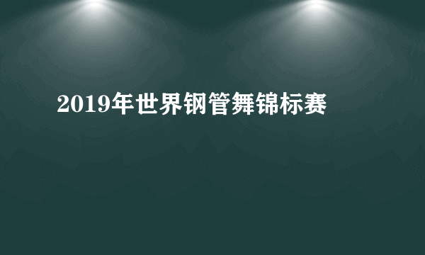 2019年世界钢管舞锦标赛