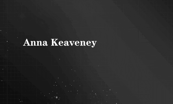 Anna Keaveney