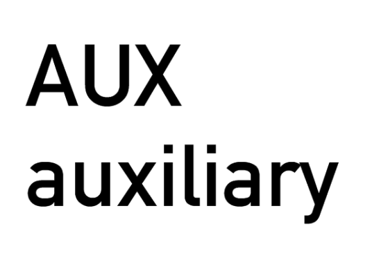 AUX（法语单词词性）