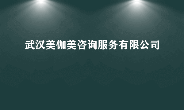 武汉美伽美咨询服务有限公司