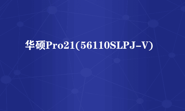 华硕Pro21(56110SLPJ-V)