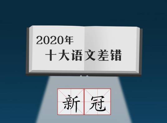 2020年度“十大语文差错”