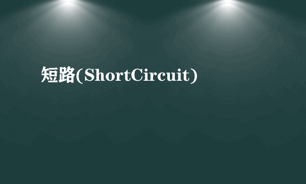 短路(ShortCircuit)