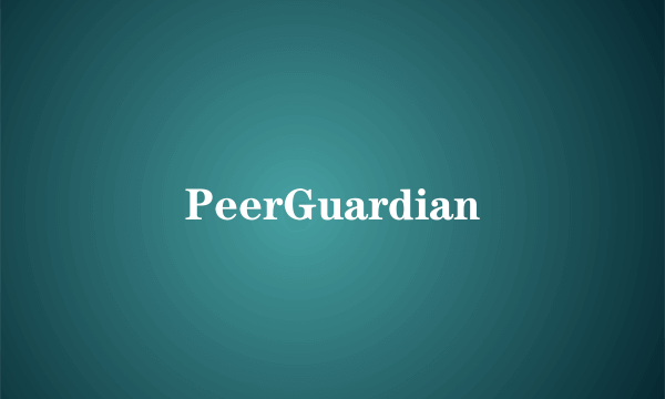 PeerGuardian