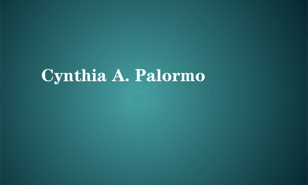 Cynthia A. Palormo