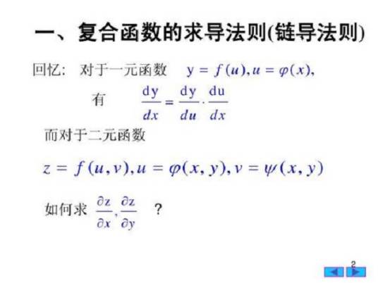 复合函数微分法