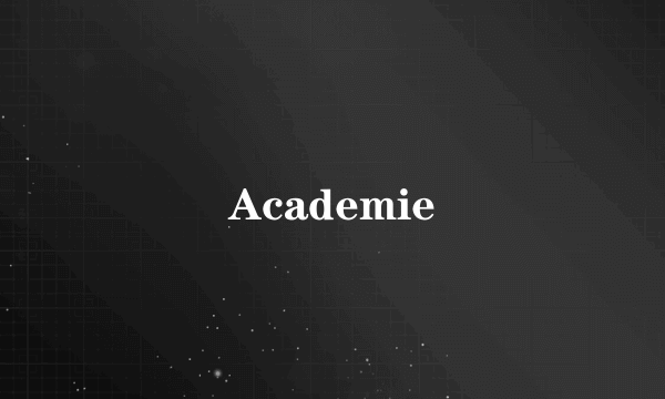 Academie