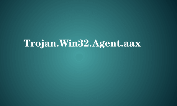 Trojan.Win32.Agent.aax