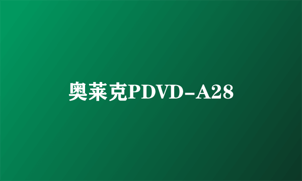 奥莱克PDVD-A28