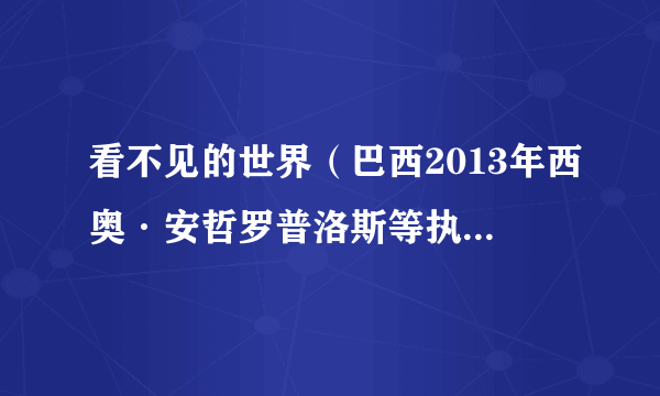 看不见的世界（巴西2013年西奥·安哲罗普洛斯等执导的电影）