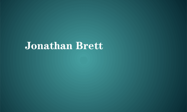 Jonathan Brett