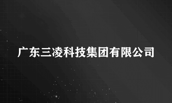 广东三凌科技集团有限公司