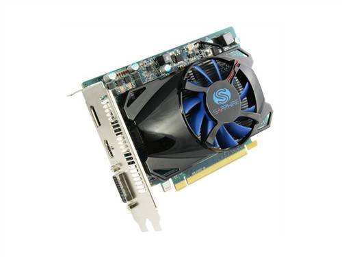 蓝宝石 HD7750 1GB GDDR5节能版