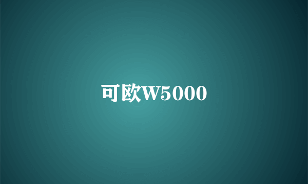 可欧W5000