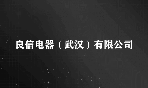 良信电器（武汉）有限公司