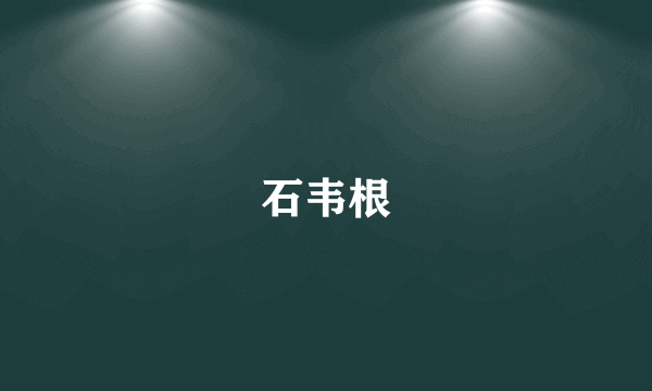 石韦根