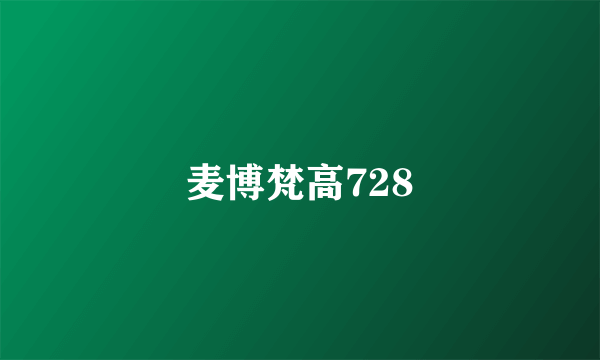 麦博梵高728