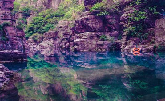 红石峡（焦作市修武县云台山景点）