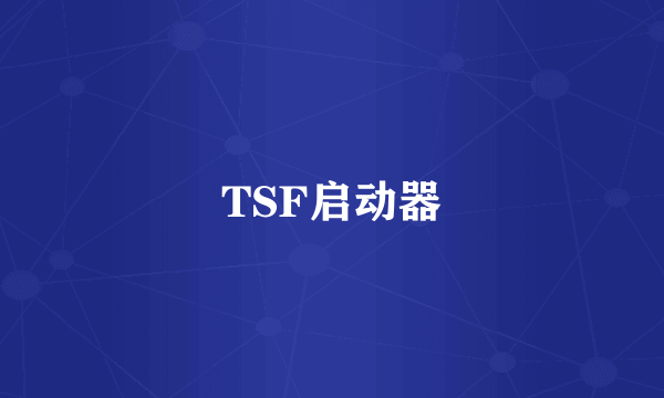 TSF启动器