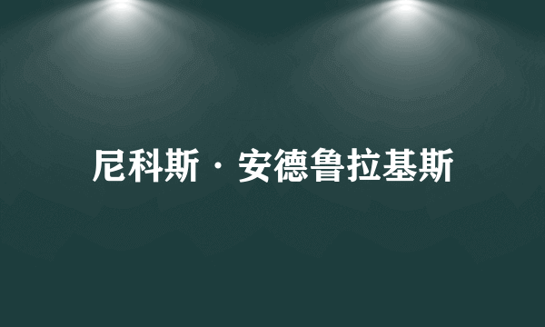 尼科斯·安德鲁拉基斯