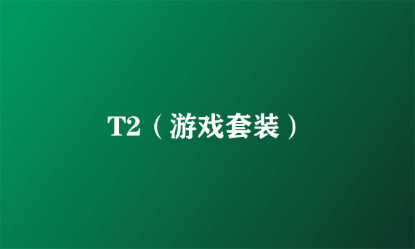 T2（游戏套装）