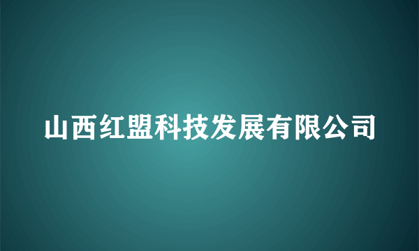 山西红盟科技发展有限公司