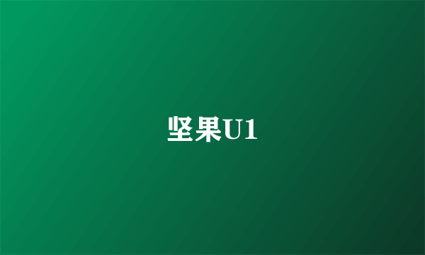 坚果U1