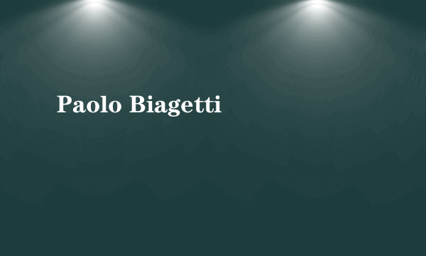 Paolo Biagetti