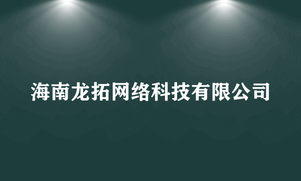 海南龙拓网络科技有限公司