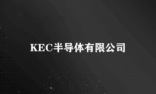 KEC半导体有限公司