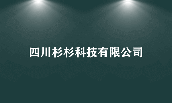 四川杉杉科技有限公司