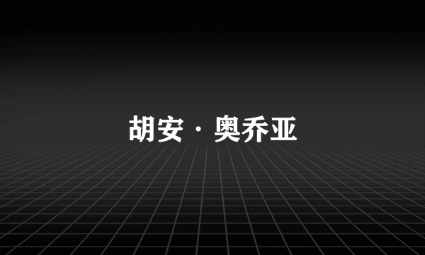 胡安·奥乔亚