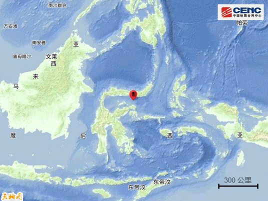 1·18苏拉威西岛海域地震