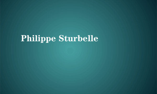 Philippe Sturbelle