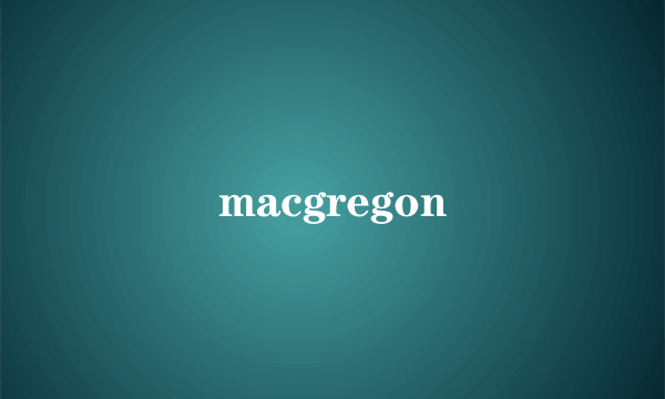 macgregon