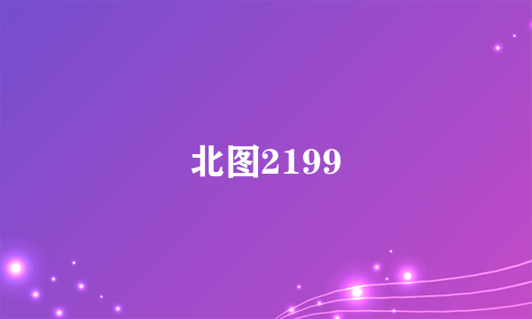 北图2199