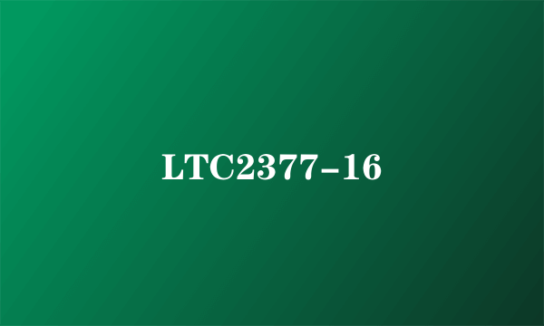 LTC2377-16