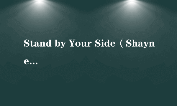 Stand by Your Side（Shayne Ward演唱歌曲）