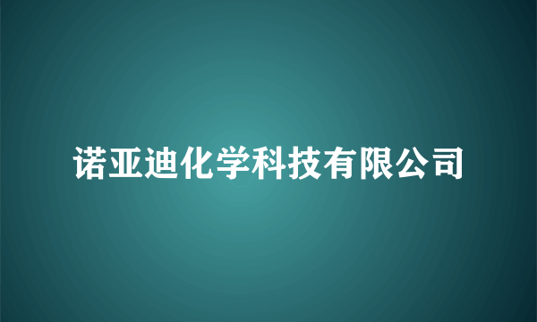 诺亚迪化学科技有限公司