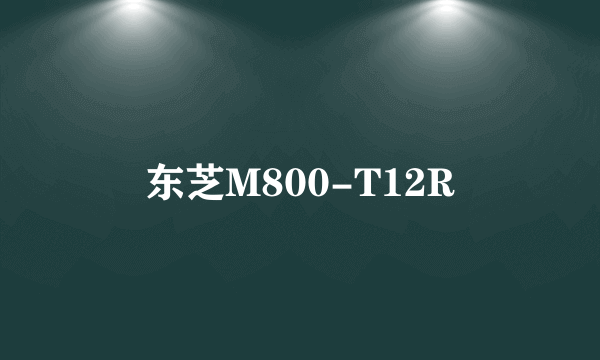 东芝M800-T12R